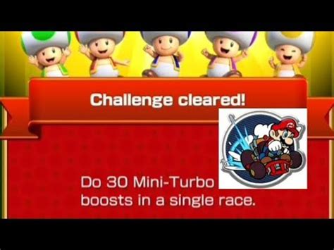 Do Mini Turbo Boosts In A Single Race Mario Kart Tour Youtube