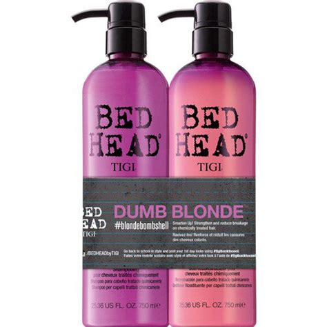 Tigi Bed Head Dumb Blonde Shampoo And Conditioner Duo Shop Shampoo