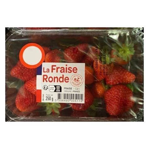 Fraises Ronde La Barquette De G Prix Carrefour