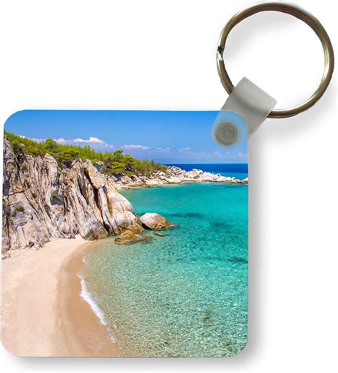 Sleutelhanger Uitdeelcadeautjes Zee Strand Zomer Plastic Bol