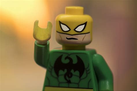 A macro photo of Iron Fist in LEGO form. : r/ironfist