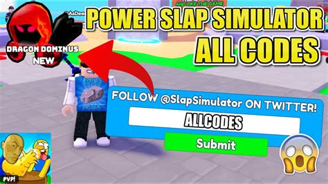 All Working Codes In Power Slap Simulator Roblox Youtube