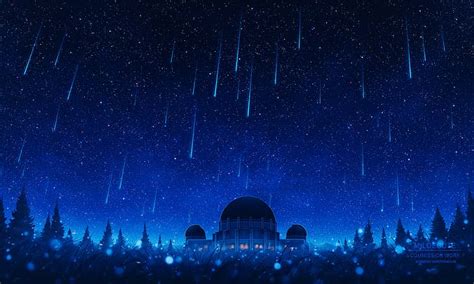 Hd Wallpaper Elizabeth Miloecute Digital Art Starry Night