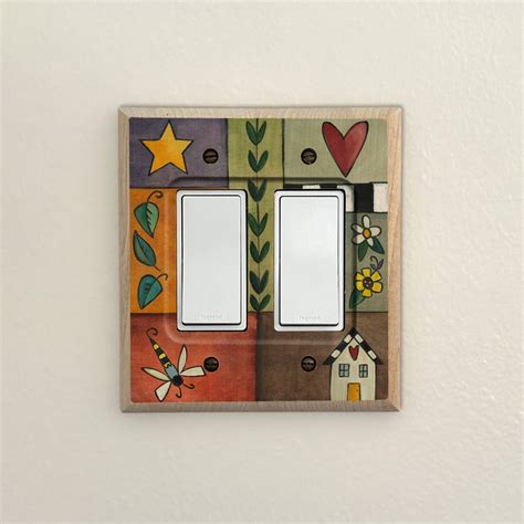 Decorative Light Switch Plate Light Switch Cover Sincerely Sticks