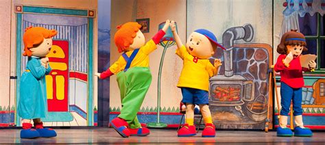 Caillou Childrensentertainment Cailloulive Kobaentertainment