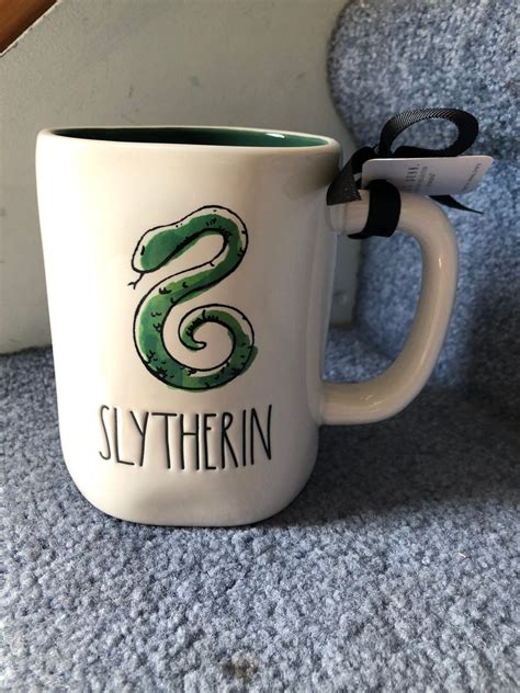 Rae Dunn Harry Potter Slytherin Mug No Damage Never Used Etsy