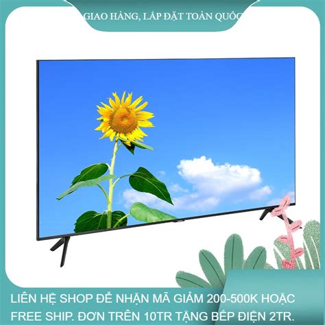 Smart Tivi Samsung Crystal Uhd K Inch Au Shopee Vi T Nam