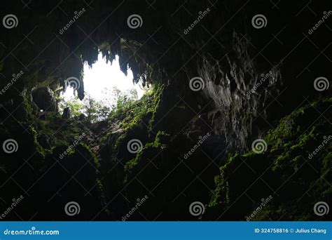 The Fairy Cave And Wind Cave Of Bau Sarawak Borneo Malaysia Stock