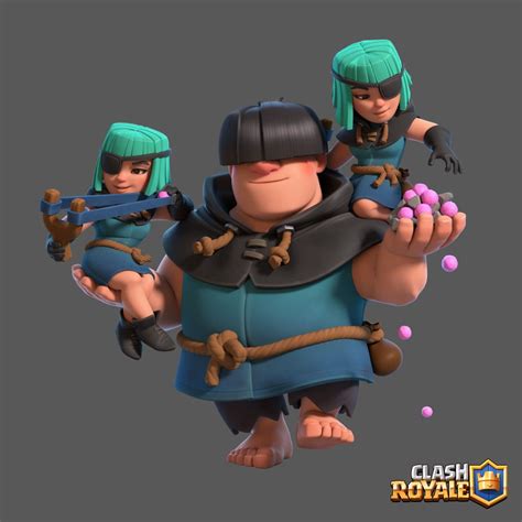 Artstation Rascals Clash Royale Brice Laville Saint Martin Low Poly Character Character