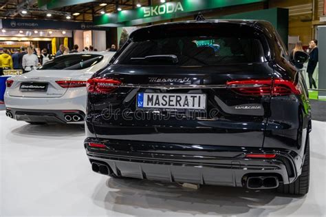 Maserati Grecale Luxury Suv Car Showcased At The Riga Motor Show