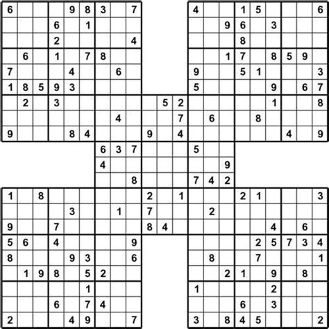 Einkaufszentrum Luftpost Hilflosigkeit Multi Sudoku L Ser Gef Ngnis