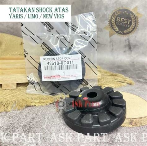 KARET SUPPORT SHOCKBREAKER SHOCK BREAKER TATAKAN ATAS UPPER DEPAN FRONT