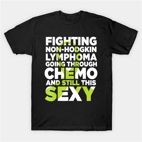 Non Hodgkin Lymphoma Chemo Sexy Awareness Ribbon By Mechanismequatorial