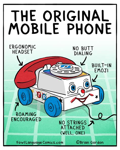 The Original Mobile Phone - Fowl Language Comics