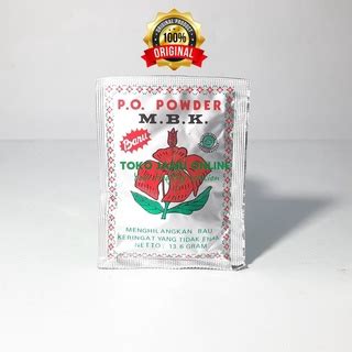 Jual Bedak MBK Penghilang Bau Keringat Isi 12 Sachet Shopee Indonesia