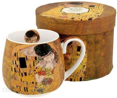 Duo Kubek Do Kawy I Herbaty Porcelanowy Bary Ka The Kiss Gustav Klimt