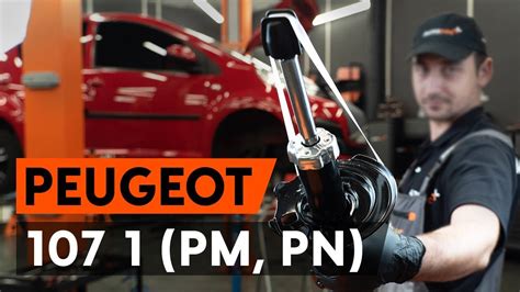 How To Change A Front Shock Strut On Peugeot Pm Pn Tutorial