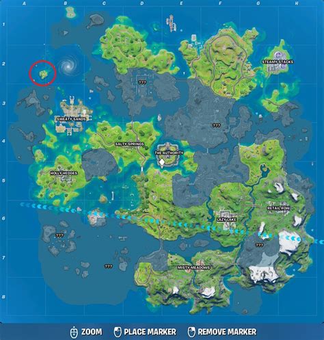 Fortnite Map With Names