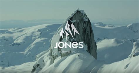 Jones Snowboards 動画公開 Jones Snowboards
