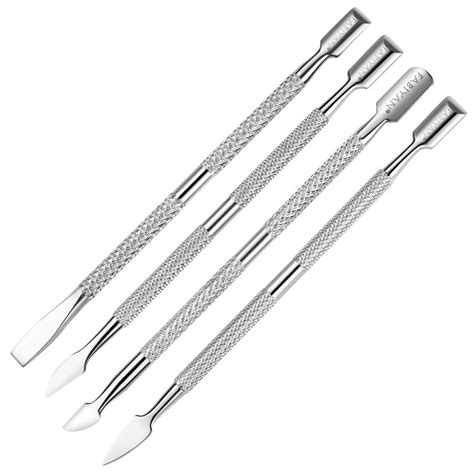 Stks Set Rvs Cuticle Pusher Dode Huid Vinger Dub Grandado