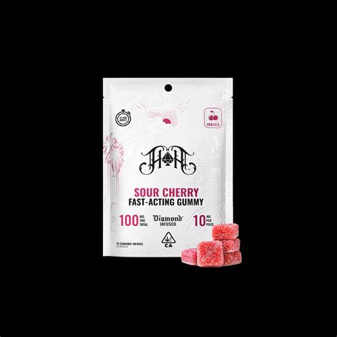 Fast Acting Sour Gummies Heavy Hitters Diamond Infused