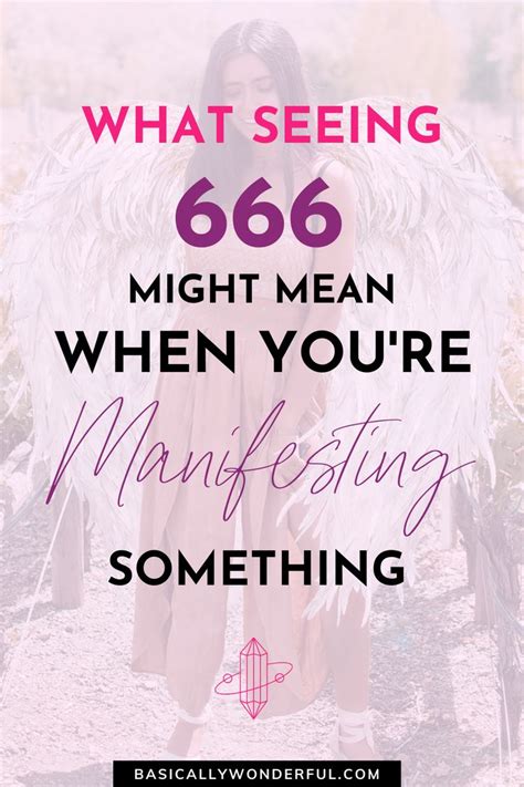 What Seeing Angel Number 666 Means When You Re Manifesting Something