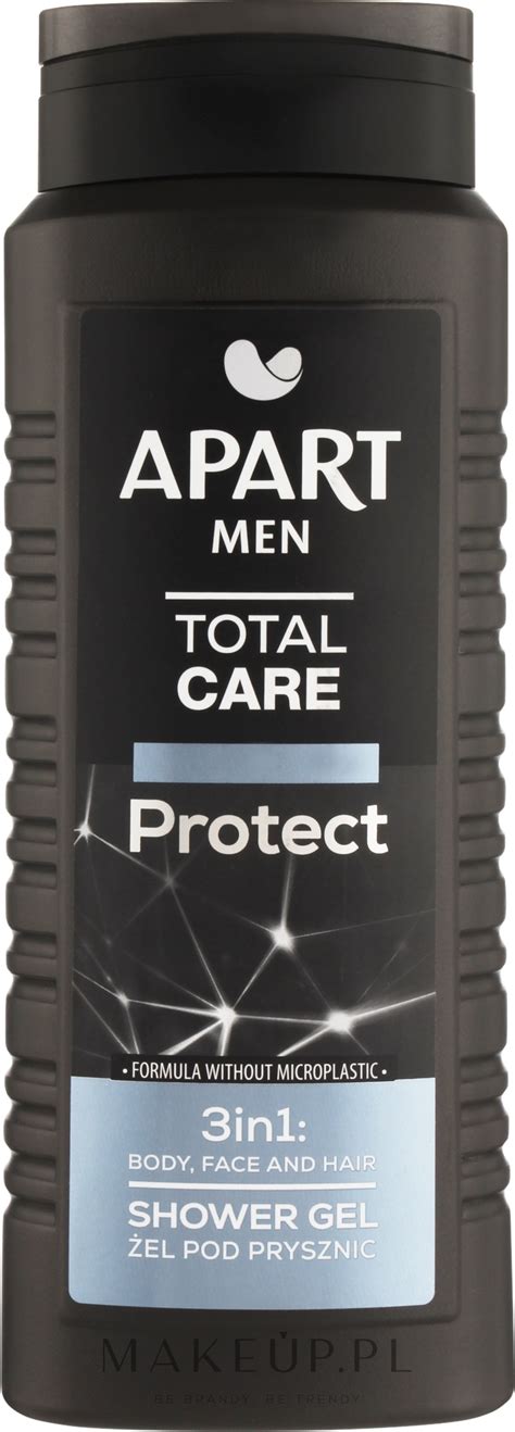 Apart Men Total Care Protect 3in1 Shower Gel Żel Pod Prysznic 3 W 1 Dla Mężczyzn Makeup Pl