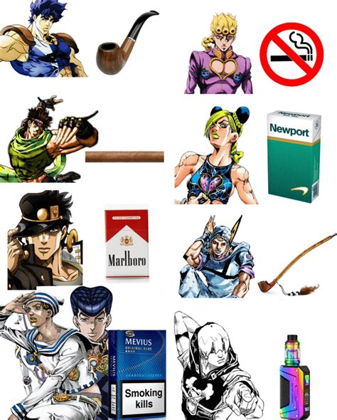 Jojo smoke : r/JoJoMemes