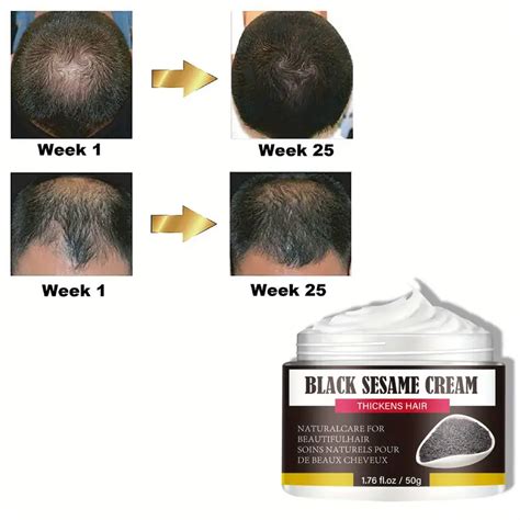 Black Sesame Hair Cream Hair Care Cream Women Men Hair Care - Temu