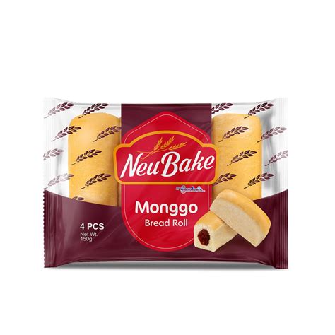 Gardenia Neubake Monggo Bread Roll 150g