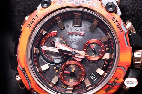 Casio Mt G Mtg B Fr Aer Th Anniversary Flare Red Helveti Eu