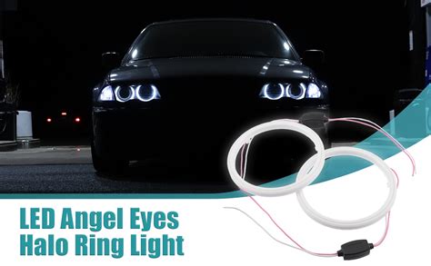 Amazon Acropix Mm Car Cob Led Angel Eyes Circle Ring Fog Light