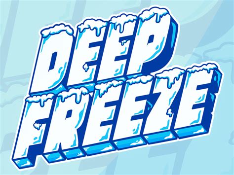 Logo For Deep Freeze Farms By Frasier Ziffer On Dribbble