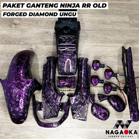 Jual Ready Paket Ganteng Ninja Rr Old Cbu Carbon Forged Diamond