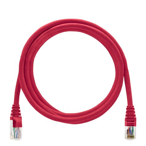 Patch Cord Cat M Furukawa Multilan Vermelho