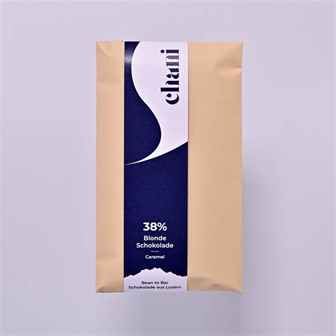 Blonde Schokolade 38 Caramel Schokoladentafel 80g