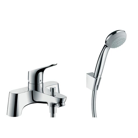 Focus 2 Hole Deck Mounted Single Lever Bath And Shower Mixer Atlas