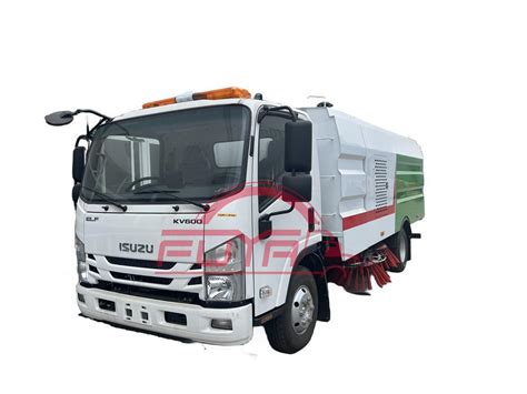 Japan Brand I Suzu Nqr 3 0L 4 Cu M Vacuum Road Sweeper Trucks With Ss