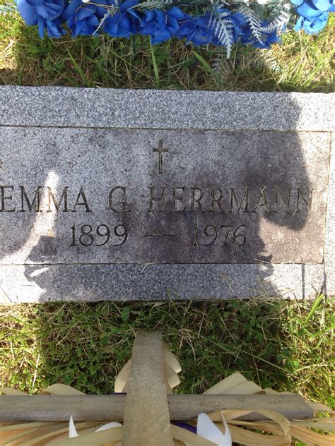 Emma Gertrude Opdyke Herrmann Find A Grave Memorial