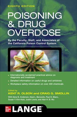 Poisoning Drug Overdose 8th Ed By The Faculty Staff