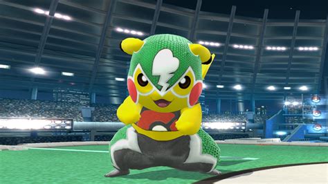 Pikachu Libre Super Smash Bros Wii U Mods