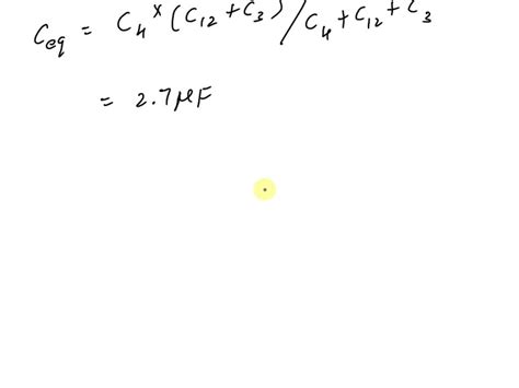 SOLVED Constants In the figure Figure 1 each capacitor has 4 50 μF