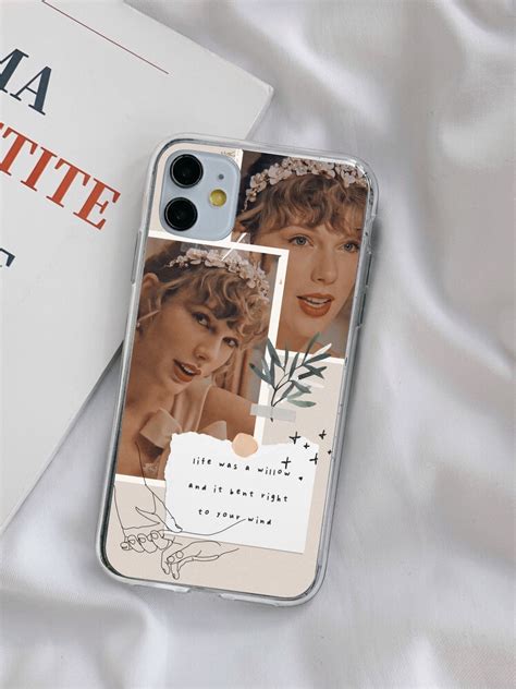Taylor Swift Phone Case Willow Phone Case Evermore Album Etsy