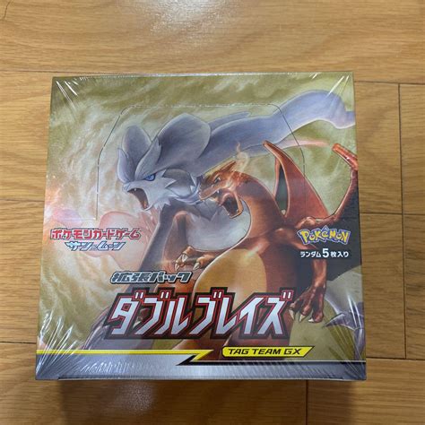 35％割引新品同様 ダブルブレイズ ポケモンセンター限定セット×1box シュリンク付き新品未開封品 ポケモンカードゲーム トレーディング