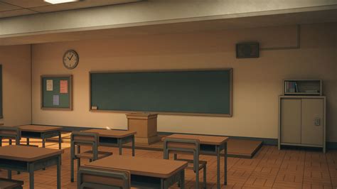 ArtStation - Anime Classroom | Resources