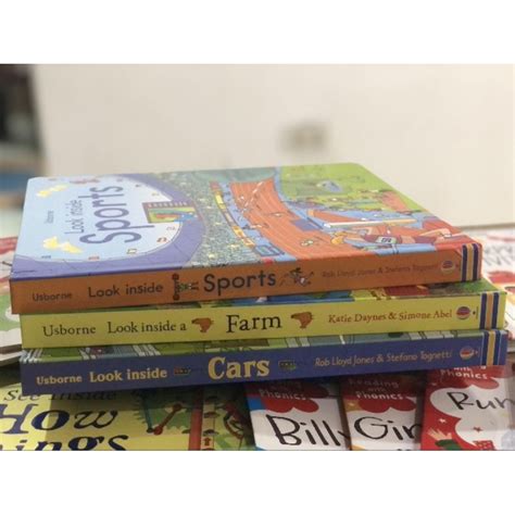 USBORNE FLAP BOOK LOOK INSIDE Shopee Philippines