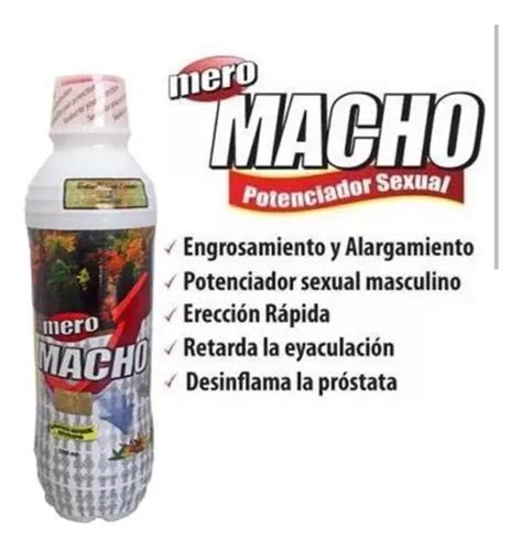 Mero Macho El Original Energizante Y Potenciador Sexual Mercadolibre