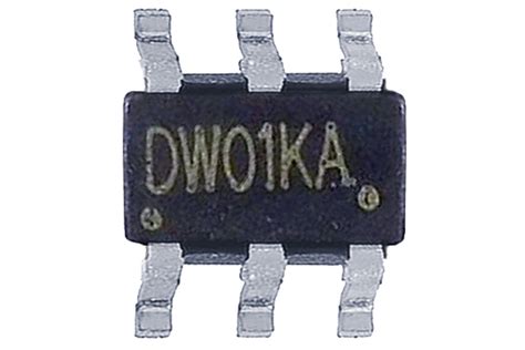 DW01A Battery Protection IC Pinout Datasheet Equivalent Circuit And