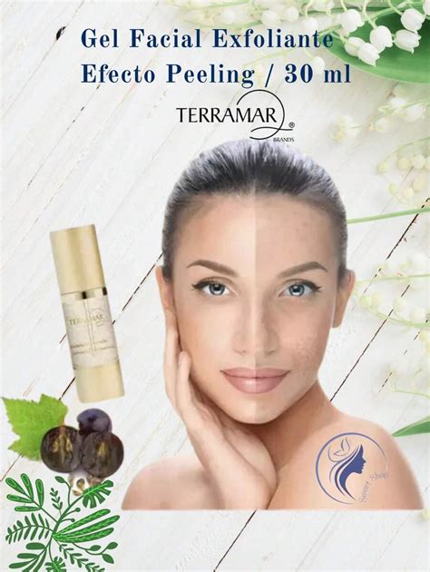 Terramar Gel Facial Exfoliante Efecto Peeling Ml Moda De Mujer