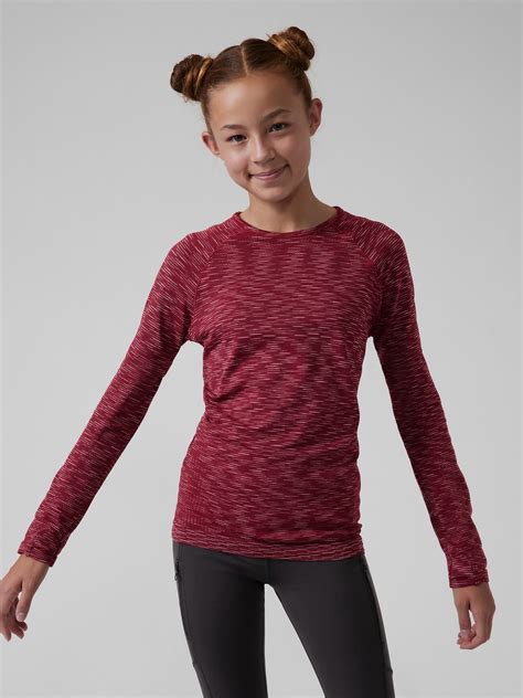 Athleta Girl Power Up Spacedye Top Athleta